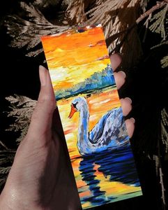 Beautiful Custom Hand-painted Bookmarks