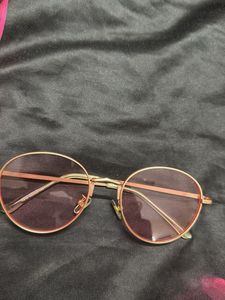 rose gold translucent sunglasses