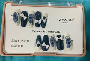 Gosman Floral Bow Press-On Nails