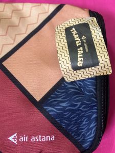 Air Astana Travel Pouch