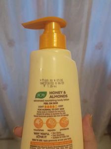 Joy Honey &amp; Almonds Body Lotion - SEALED