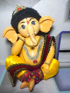 resin Cotting Handcrafted Ganesha Idol