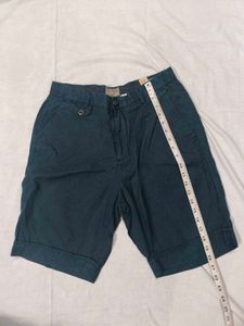 Men's Dark Blue Lyocell Chino Shorts