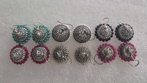 Set of 6 Jhumka Earrings - Unused