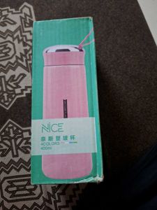 Cute Pink Water Bottle