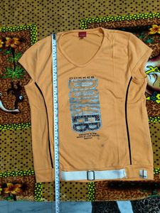 Peach Colour Madam Brand Top