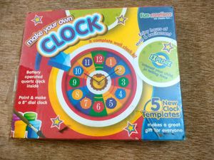 Fun Creations Make Your Own Clock Kit