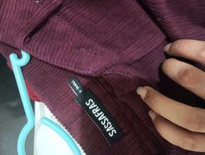 Sassafras Burgundy Skirt