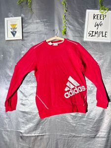 Adidas Red Sweatshirt