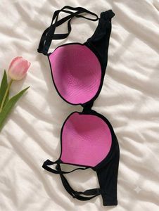 Classic Black Demi Push-Up Bra