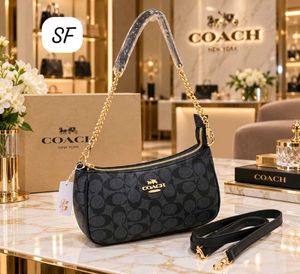 Coach Signature Jacquard Shoulder Bag