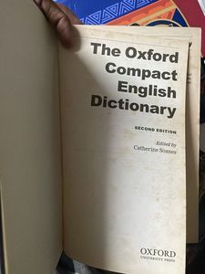 Oxford Compact English Dictionary