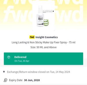 Insight Make Up Fixer Spray