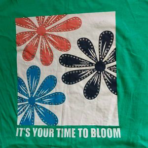 Sparkling Floral Graphic Tee