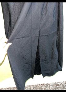zudio black one piece dress