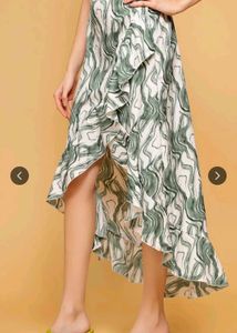 Flowy Ruffled Maxi Skirt