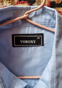 Men's Blue Long Sleeve Shirt