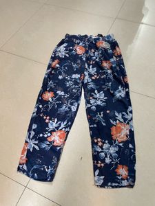 H&amp;M Viscose Floral Print Lounge Pants