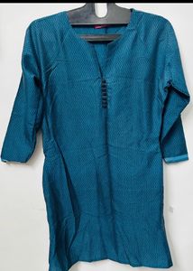 Frame Branded Silk Cotton Kurti