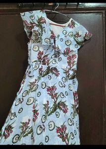 Floral Wrap Maxi Dress