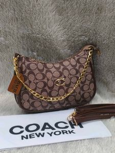 Coach Monogram Shoulder Bag