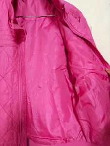 Pink Quilted Jacket imported quality product