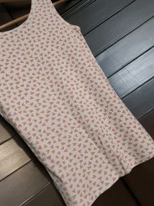 Cute Heart Print Sleeveless Tank Top