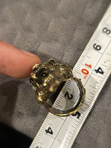 Lion Head Metal Ring