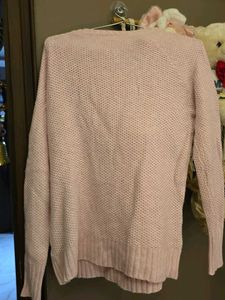 Pale Pink Knit Sweater