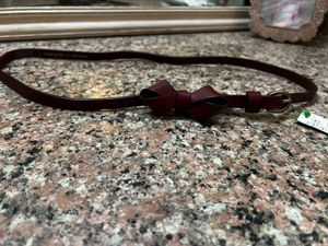 Chic Women's Belt with Bow Detail