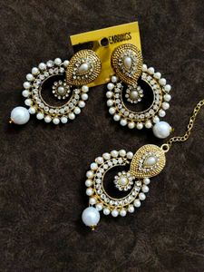 Pearl & Crystal Jewellery Set
