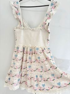 Floral Lace Mini Dress