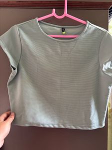 Tokyo Talkies mint green colour co-ords set
