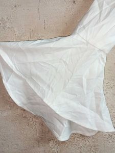 BARDOT Partywear Cropped Top White Premium