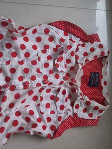 Cute Polka Dot Balloon Dress