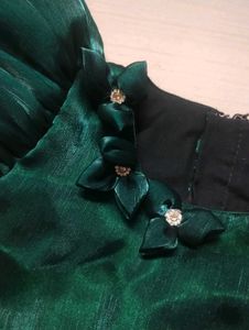 Sparkling Green Party Dress