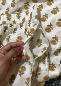 Nishorama Jamna halterneck Corset Kurti Set