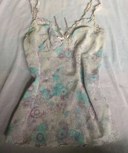 vintage floral cami