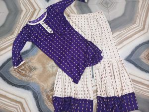 Designer Kurta and Palazzo Set