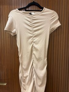 Ruched Bodycon Mini Dress