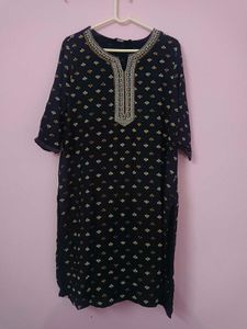 Stylish Embroidered Kurta