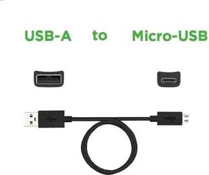 Black Micro USB Cable
