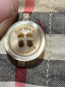 Burberry London Beige Check Print Shirt