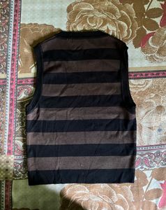 Zara Striped Sweater Vest
