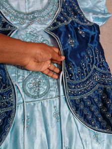Full Stone Work Gown