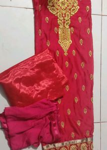Bandhani Dress Material - Unstitched