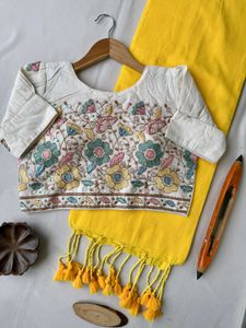 PRESENTING NEW Handloom Khadi  COTTON Saree