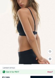 H&amp;M classic black bra