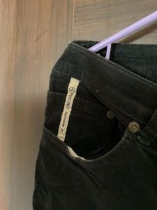 Black Courdroy Pants Ladies