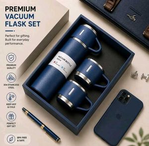 Vacuum Flask Set with 2 Cups (RH)
